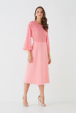 VESTIDO DUO MIDI PUNHO LARGO AGILITA INVERNO 2019