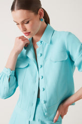 JAQUETA CREPE COLEÇÃO VERÃO 22