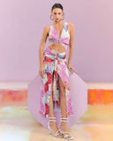 VESTIDO JERSEY NÓ ESTAMPADO COLEÇÃO VERÃO 23