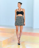 VESTIDO MINI CORSET CRISTAIS PYTHON COLEÇÃO VERÃO 23