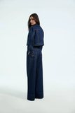 CALÇA JEANS ABERTURA FRONTAL COLEÇÃO INVERNO 25