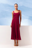 VESTIDO MIDI CLASSIC TELA FLOR COLEÇÃO VERÃO 27