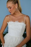 VESTIDO MIDI LIVIA ORGANZA COLEÇÃO VERÃO 26