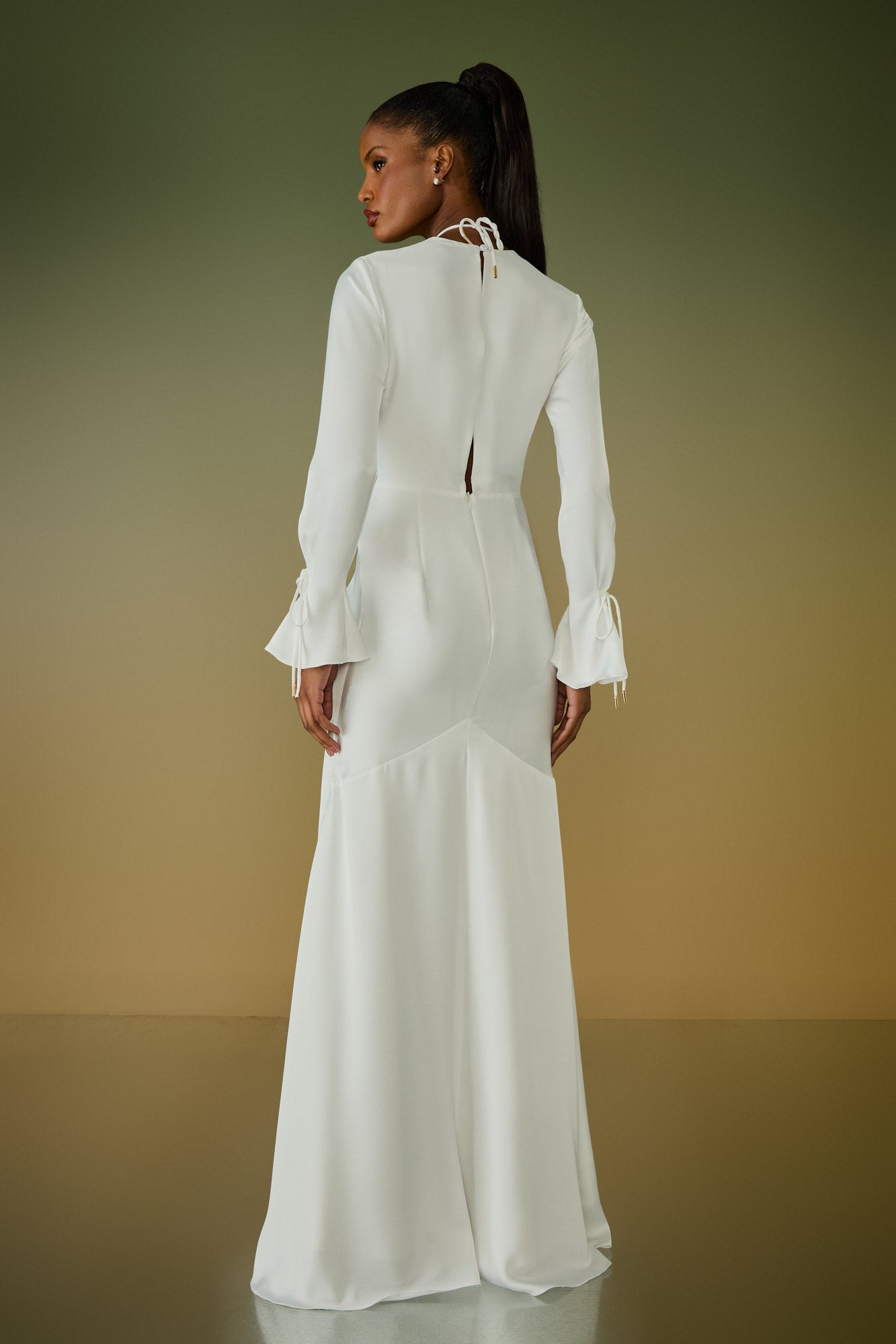 VESTIDO LONGO DANY DECOTE GOTA COLEÇÃO ALTO VERÃO 26