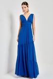 VESTIDO LONGO DRAPEADO DIXIE COLEÇÃO ALTO VERÃO 24