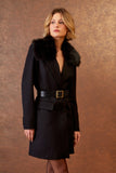 VESTIDO CURTO GOLA REMOVIVEL COLEÇÃO INVERNO 25
