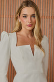 VESTIDO CURTO LARA MANGA LONGA COLEÇÃO INVERNO 25