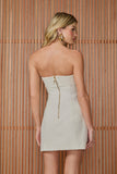 VESTIDO CURTO JULIE BOTÕES COLEÇÃO INVERNO 25