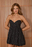 VESTIDO CURTO AISHA BORDADO COLEÇÃO INVERNO 25