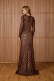 VESTIDO LONGO AMBER ABERTURA GOTA COLEÇÃO INVERNO 25