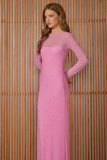 VESTIDO LONGO CANDICE TULE BORDADO COLEÇÃO INVERNO 25
