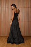 VESTIDO LONGO FLORENCE DEVORE COLEÇÃO INVERNO 25