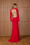 VESTIDO LONGO BEATRICE DECOTE COSTAS COLEÇÃO INVERNO 25