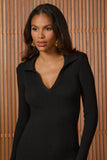 VESTIDO MIDI AMANDA TRICOT COLEÇÃO INVERNO 25