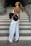CALÇA BAGGY EM LINHO COLEÇÃO VERÃO 26