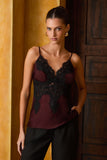 BLUSA MIX CETIM RENDA COLEÇÃO INVERNO 26