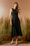 VESTIDO MIDI MIX DE RENDAS COLEÇÃO VERÃO 26