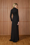 VESTIDO LONGO CATHERINE GOLA ALTA COLEÇÃO INVERNO 25