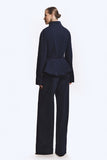 CONJUNTO CASACO CURTO ACINTURADO BARRA AMPLA E CALCA PANTALONA ESTRUTURADA COLEÇÃO INVERNO 26
