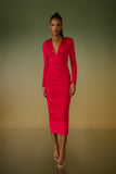 VESTIDO MIDI BETINA ALFINETE COLEÇÃO ALTO VERÃO 26