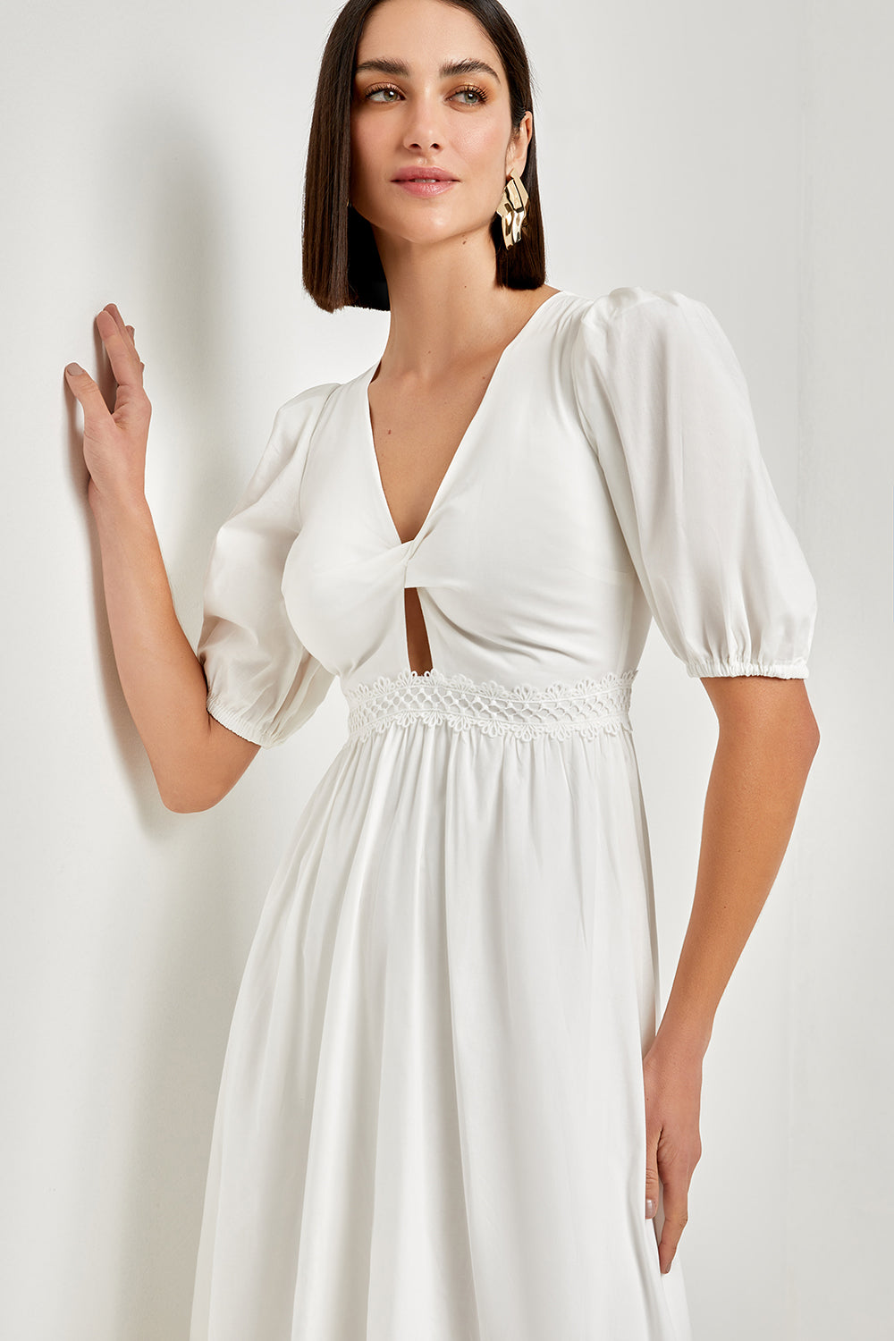 VESTIDO NÓ MONACO COLEÇÃO VERÃO 24