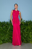 VESTIDO LONGO NADINE GODE COLEÇÃO VERÃO 26