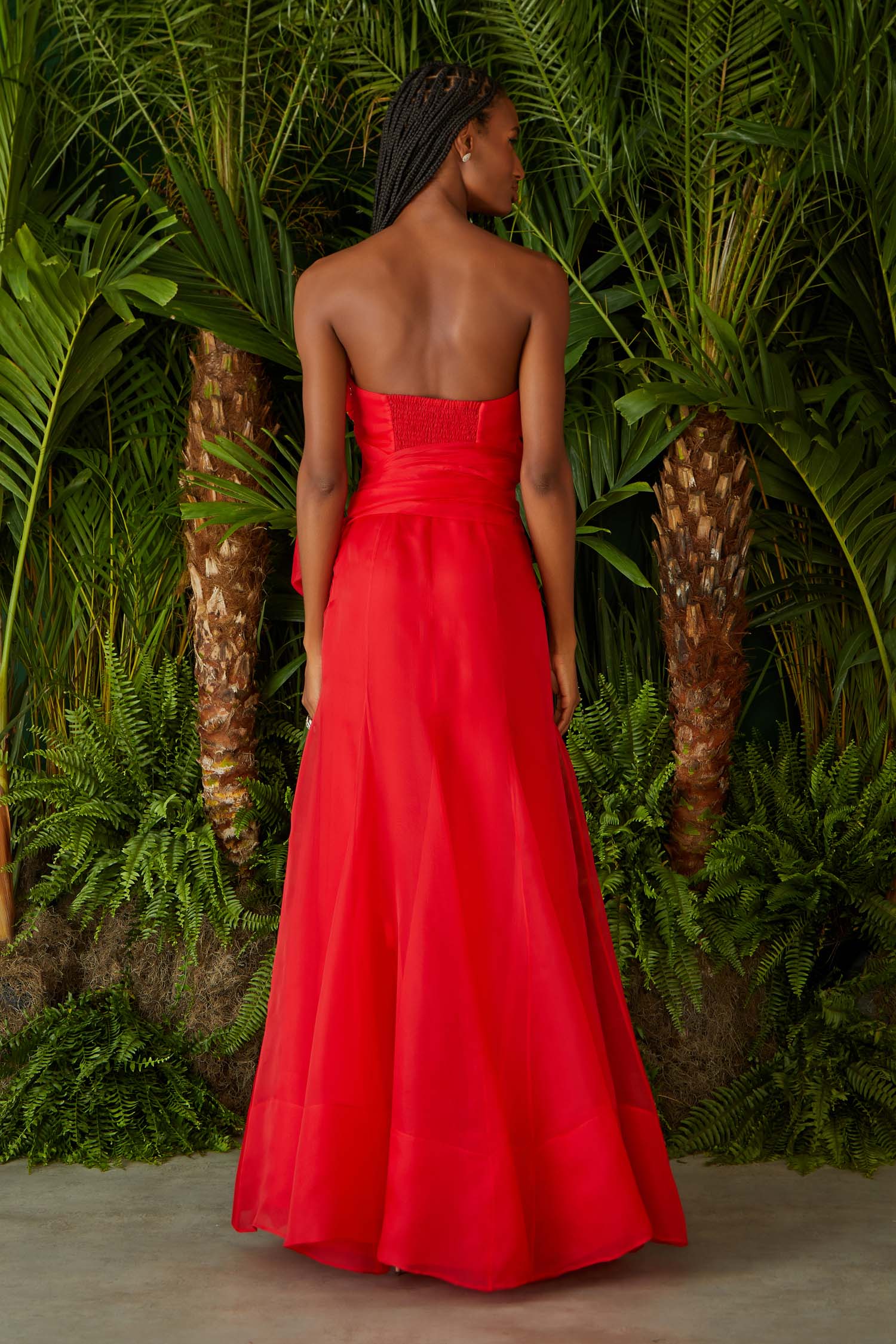 VESTIDO DETALHE DRAPEADO LAÇO COLEÇÃO VERÃO 24
