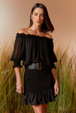 BLUSA OMBRO A OMBRO LASTEX COLEÇÃO VERÃO 26