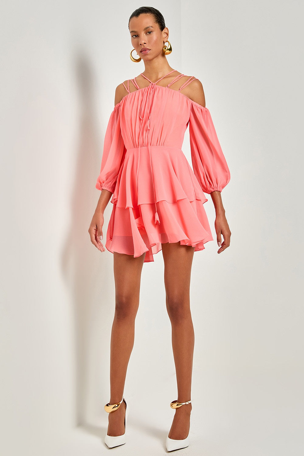 VESTIDO CURTO TULIPA COLEÇÃO VERÃO 25