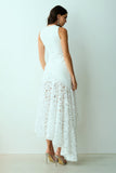 VESTIDO MIDI BARRA COM VOLUME ASSIMETRICA EM TULE COLEÇÃO VERÃO 27