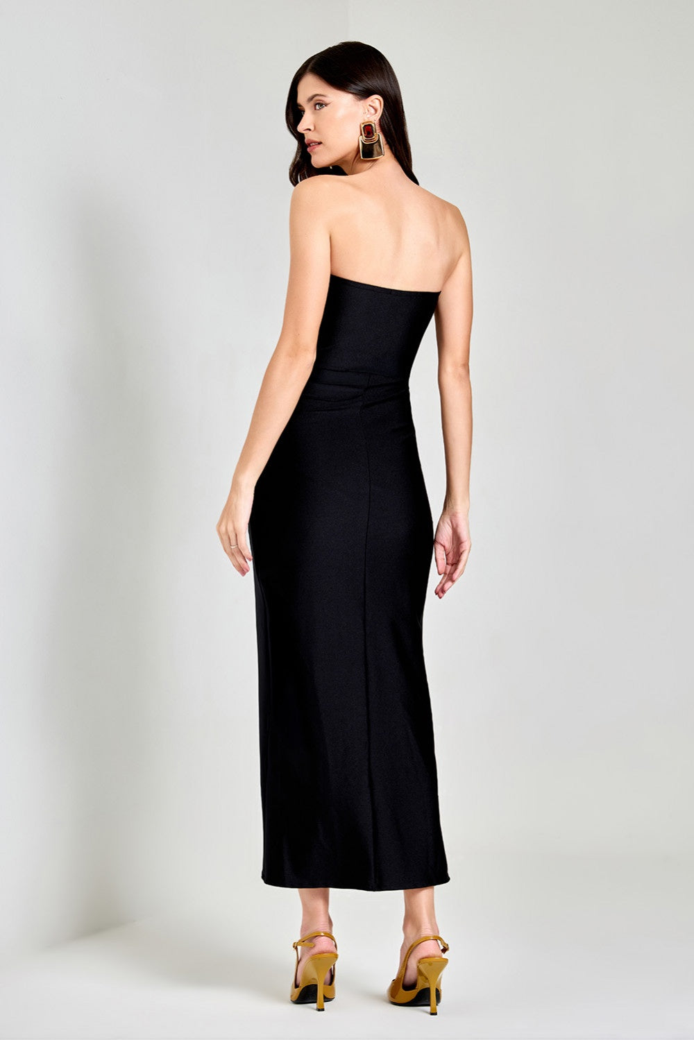 VESTIDO MIDI SHINE COLEÇÃO VERÃO 26