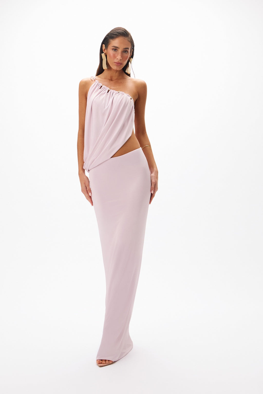 CONJUNTO BLUSA/SAIA MALVA COLEÇÃO VERÃO 27