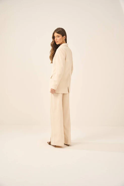 CALÇA ALFAIATARIA FENDA COLEÇÃO INVERNO 25
