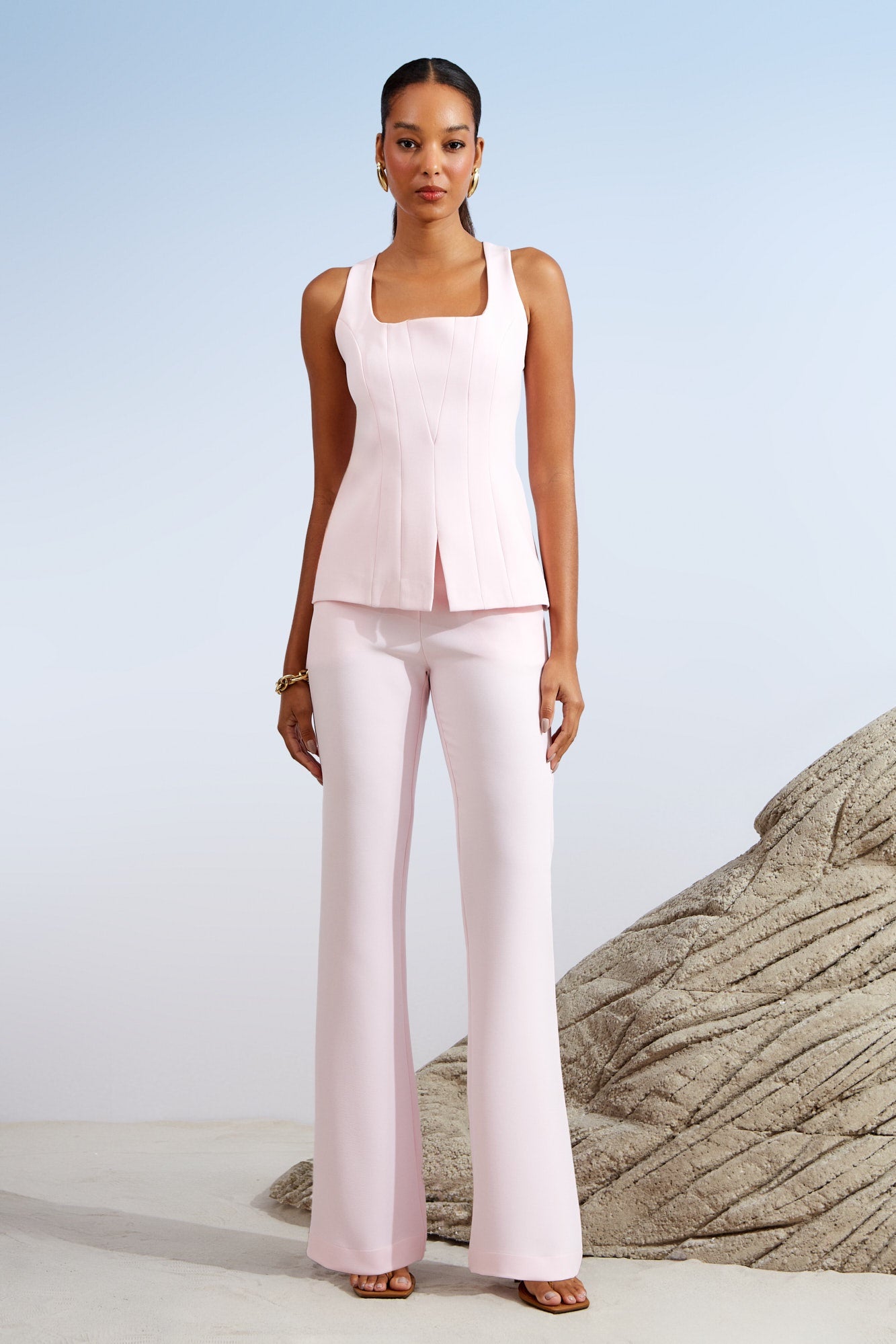 BLUSA RECORTES ABERTURA COLEÇÃO ALTO VERÃO 26