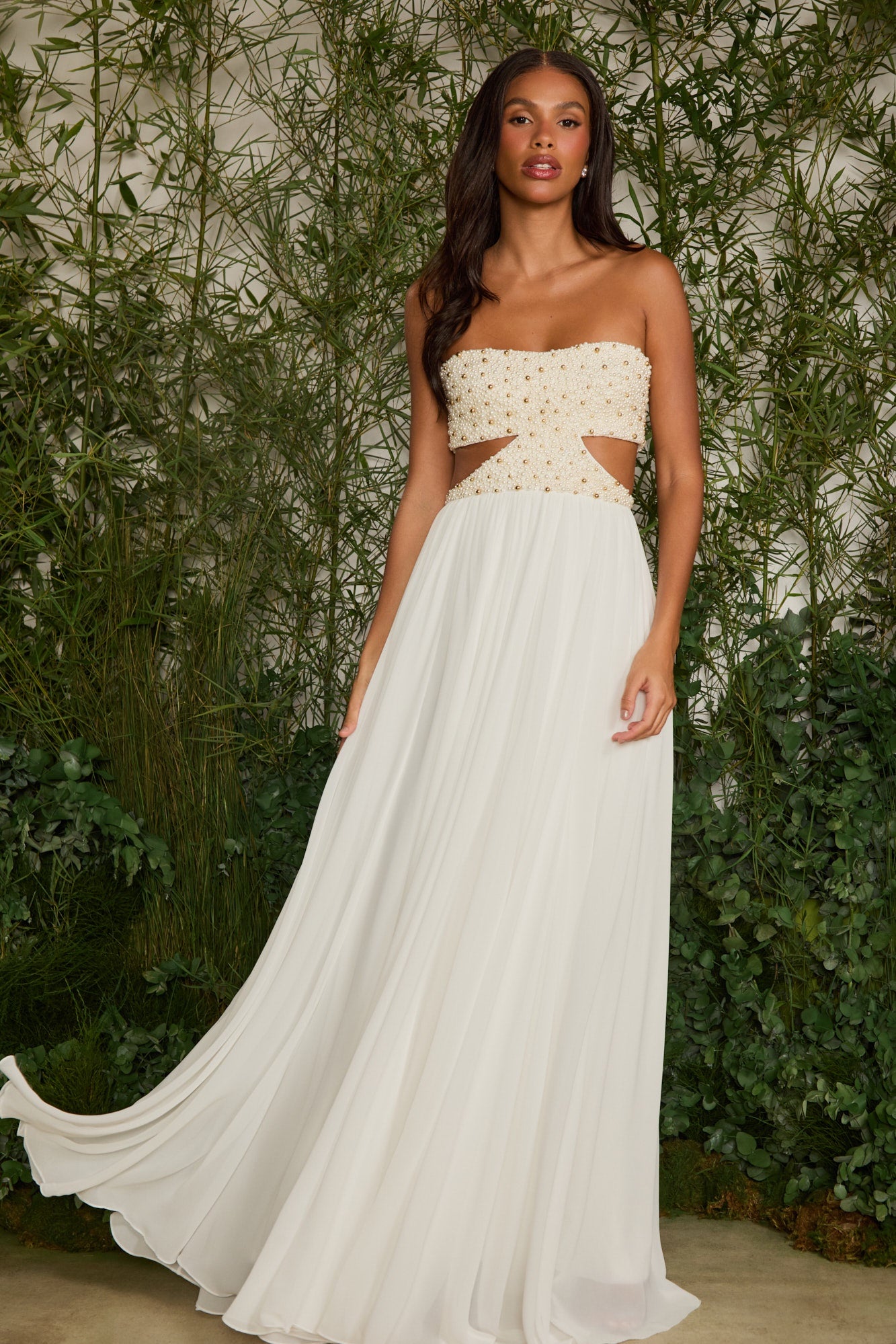 VESTIDO LONGO LOLA CREPE COLEÇÃO VERÃO 27