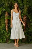 VESTIDO MIDI CAMADAS ALÇA COLEÇÃO VERÃO 24