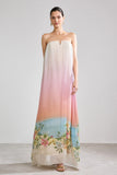VESTIDO LONGO AMANHECER COLEÇÃO VERÃO 26