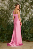 VESTIDO LONGO JULIE CETIM COLEÇÃO VERÃO 27