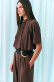 BLUSA BALONE FLUID COLEÇÃO VERÃO 26