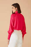 BLUSA GOLA ALTA LASTEX COLEÇÃO INVERNO 23