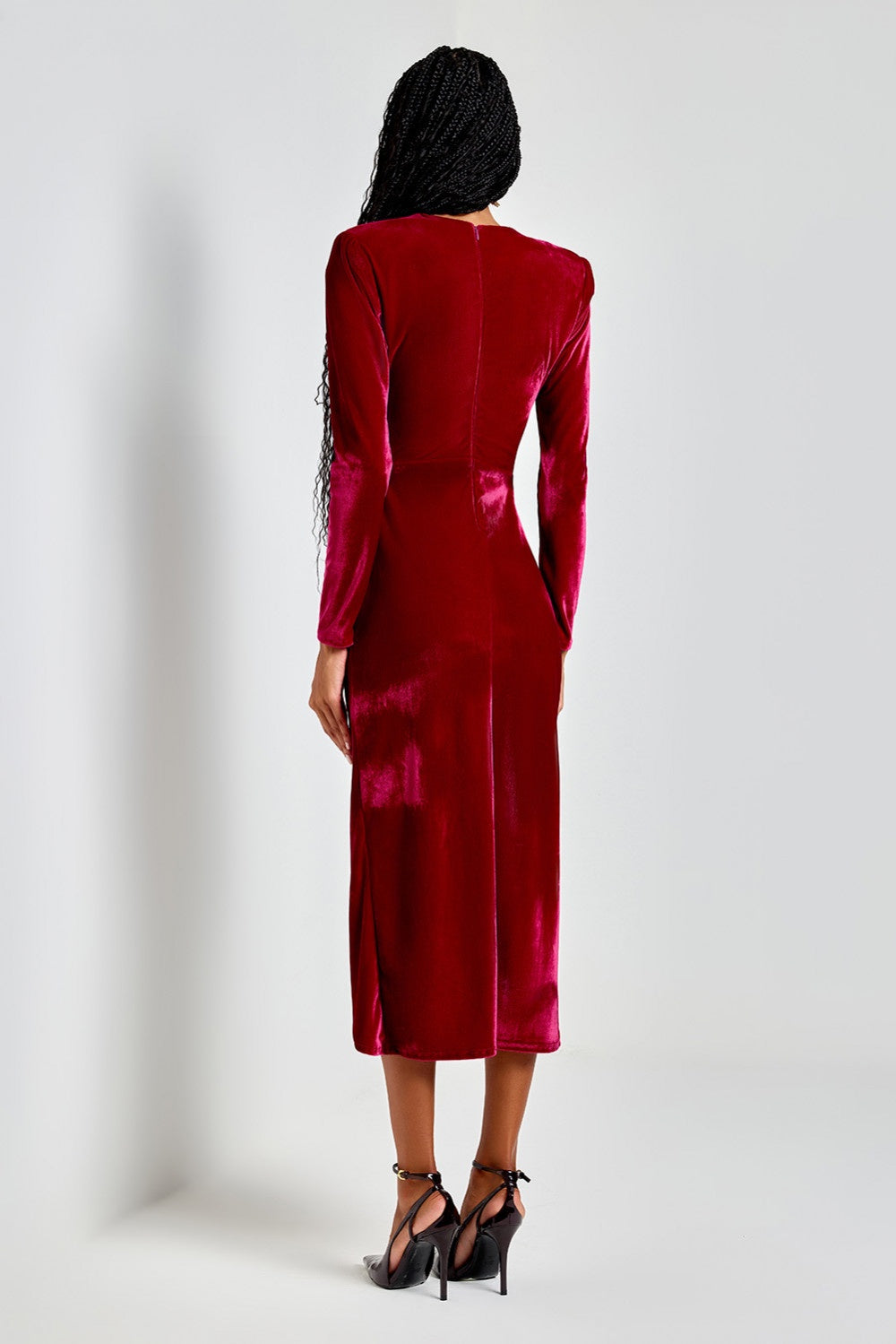 VESTIDO MIDI VIOLA COLEÇÃO INVERNO 25