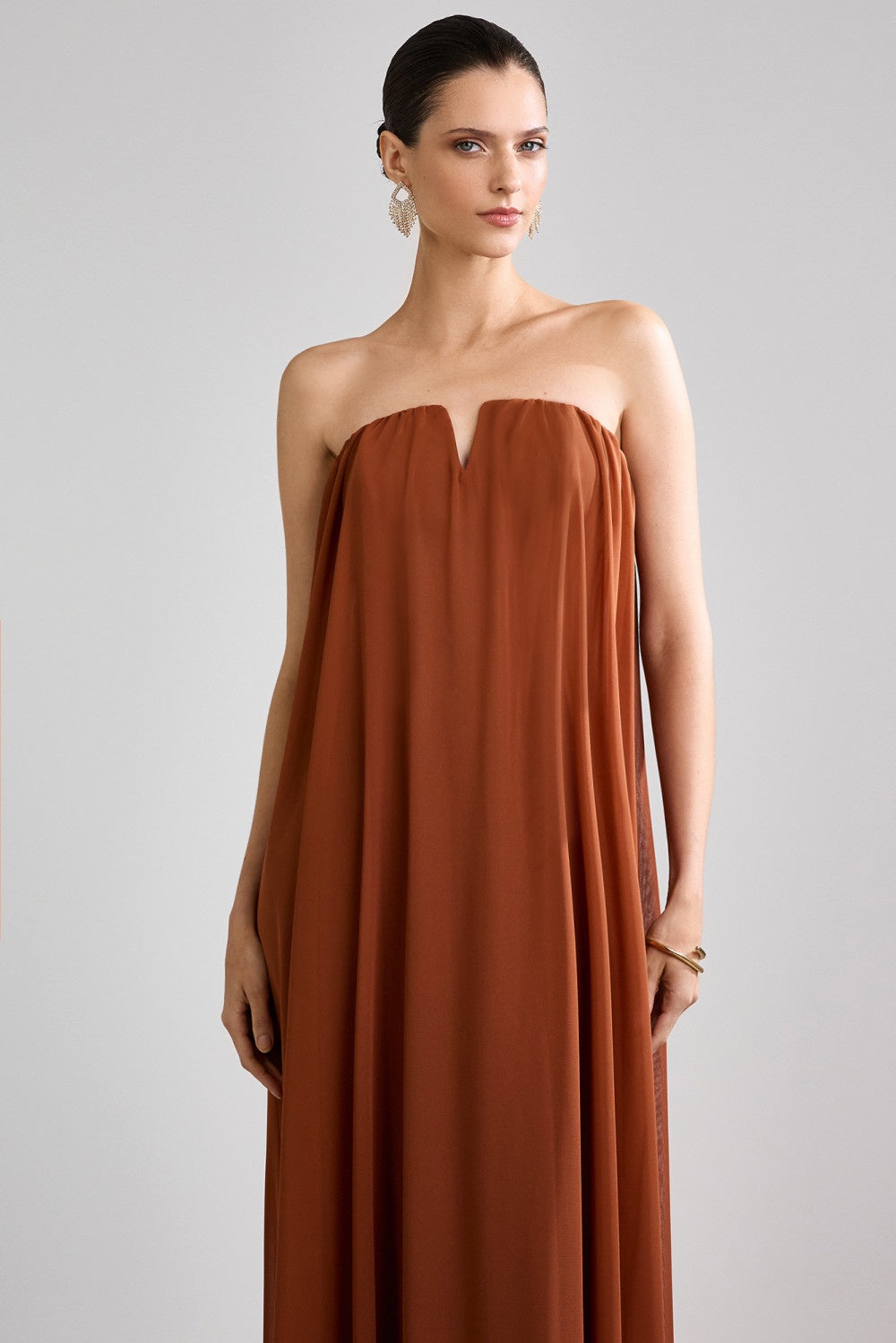 VESTIDO LONGO LILA COLEÇÃO VERÃO 26
