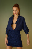 CAMISA FLORA LINHO COLEÇÃO ALTO VERÃO 26