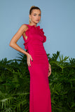 VESTIDO LONGO MANUELA MEIA LUA COLEÇÃO VERÃO 26