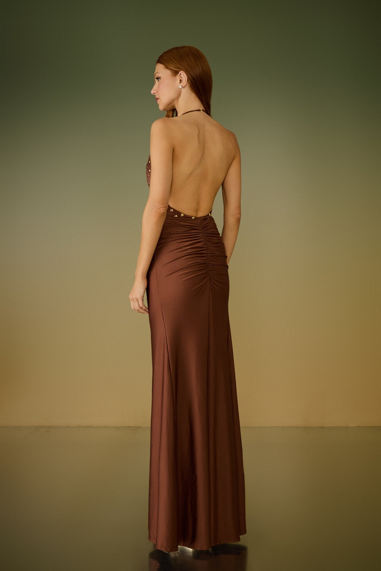 SAIA LONGA CORA DRAPEADO COLEÇÃO ALTO VERÃO 26