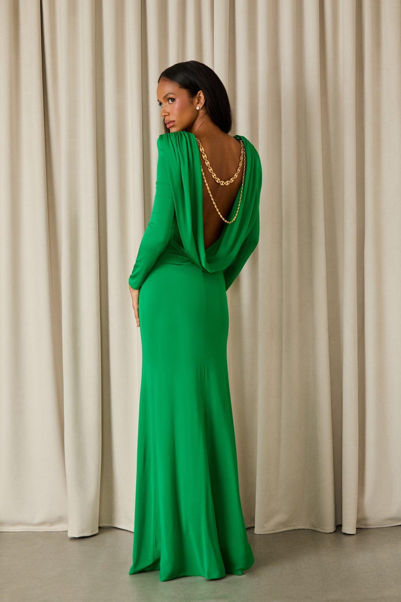 VESTIDO LONGO LU DEGAGE COLEÇÃO INVERNO 26