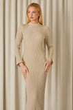 VESTIDO MIDI AURORA TRICOT COLEÇÃO INVERNO 26
