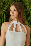 VESTIDO MIDI DECOTE TIRAS COLEÇÃO VERÃO 24