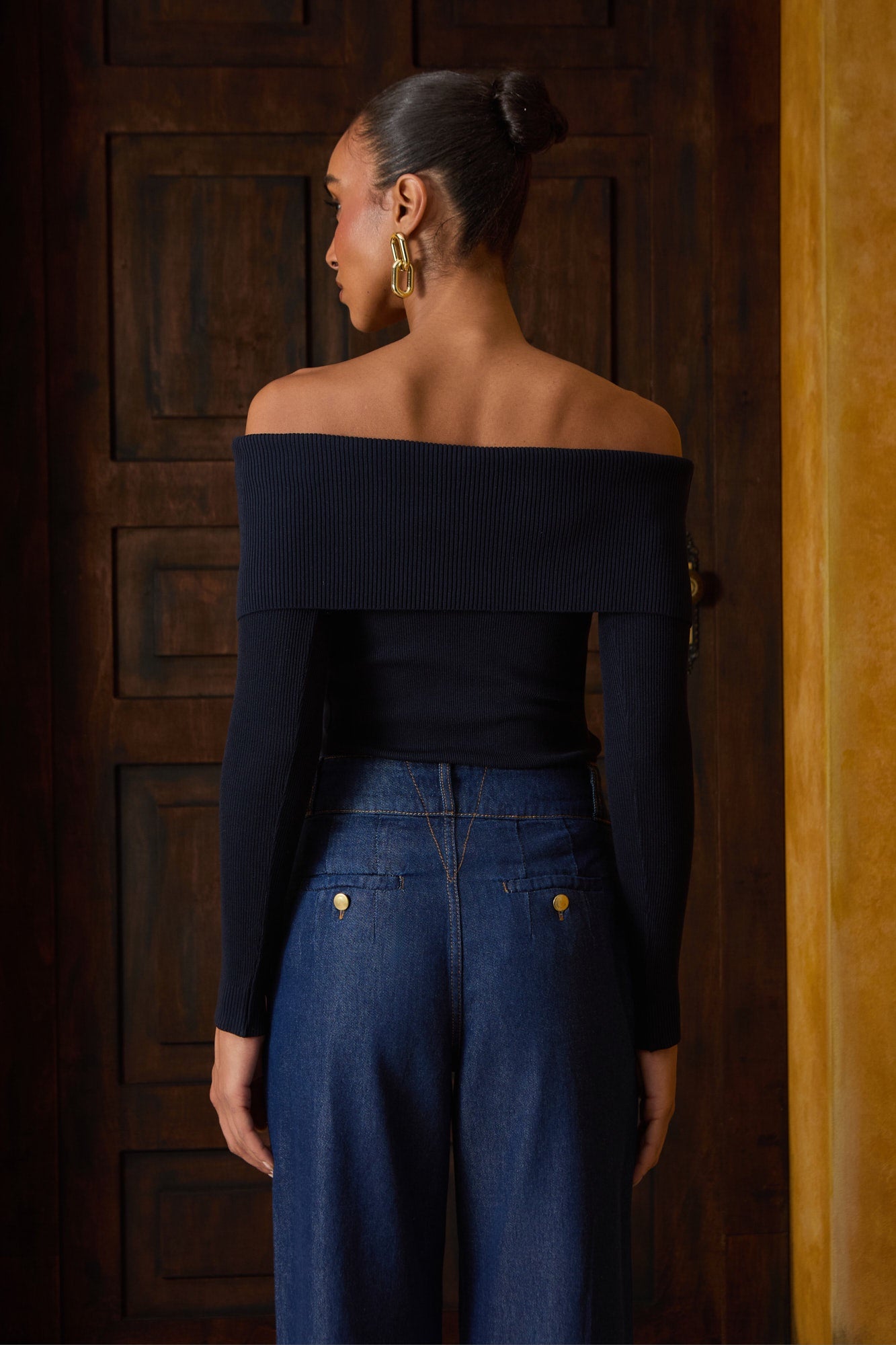 BLUSA TRICOT OMBRO A OMBRO COLEÇÃO INVERNO 26