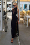 VESTIDO MIDI COM RENDA MEIO DECOTE E LATERAIS COLEÇÃO VERÃO 27